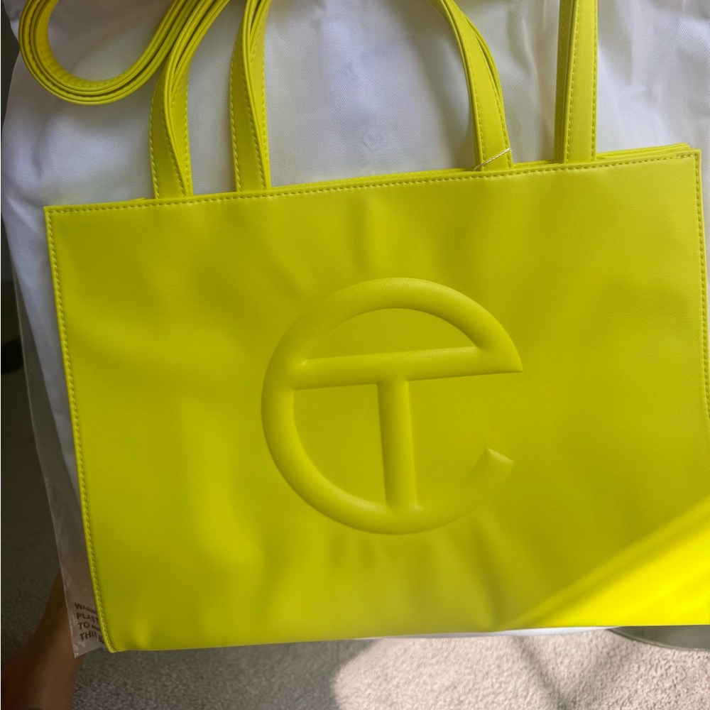 Medium Highlighter Yellow Telfar